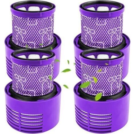4er-Pack Filter kompatibel mit Dyson V10, Staubsaugerzubehör, Zyklon-Ersatzteil für waschbare Staubsauger, Total Clean (1/5)