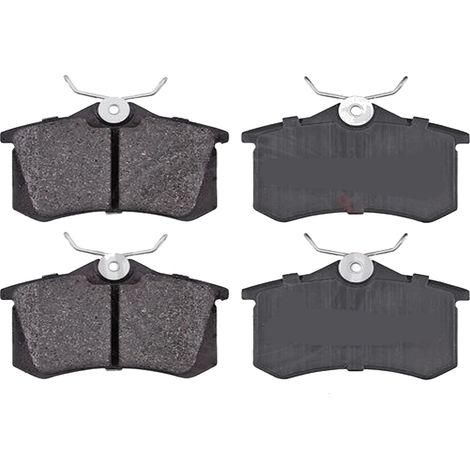 KIT PASTIGLIE FRENO POSTERIORI compatibile con VW CADDY III ORIGIN CASSONE/LIMOUSINE SPAZIOSA (2KA, 2KH, 2CA, 2CH) / PASTIGLIE FRENANTI AUTO OEM 36623/1  37784, / SOSTITUZIONE DIRETTA / BASSA POLVERE 