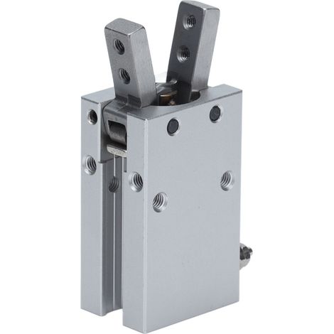 Pince pneumatique à doigts parallèles pour petits bras robotiques adaptée au robot SMC MHC2-10D (1/5)