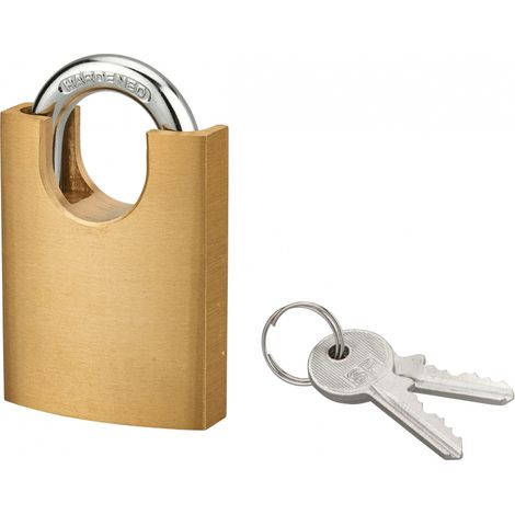 Cadenas à clé SP 40P, 40mm, anse acier cémenté nickelé, 2 clés - SP