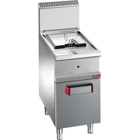 Friteuse gaz cuve 14 litres sur armoire - Diamond (1/4)