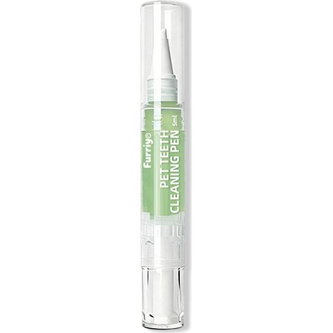 Furriyo Pet Dental Cleaning Pen: Cleans teeth, removes plaque and stains, freshens breath and cleans the oral cavity. (1/5)