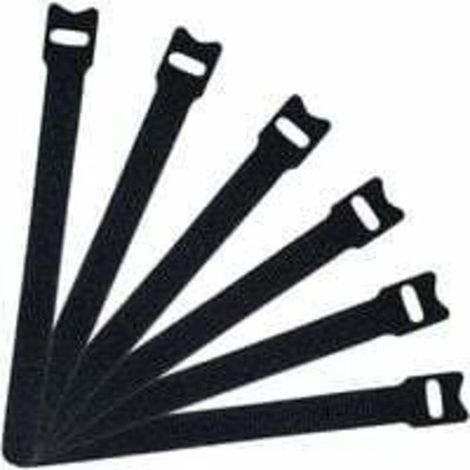 Attache Câble, Sangles Réutilisables, Organisateur Rangement Câbles, 50 Pièces pour Fils Électriques, Gaines. (1/4)