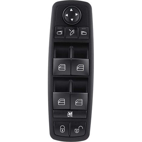 Commutateur de fenêtre principal d'alimentation pour Mercedes-Benz W169 classe A W245 classe B – Boîtier en plastique robuste – Installation facile - 1698206710