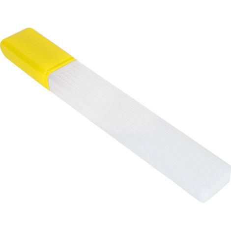 Boîte à aiguilles à coudre, étui de rangement en plastique pour aiguilles à broder, porte-bouteilles, jaune