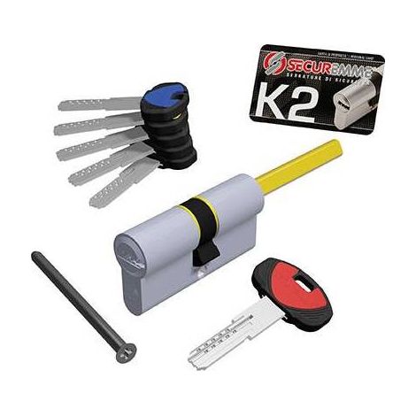 CILINDRO SAGOMATO K2 3200-Q X POMOLO SECUREMME