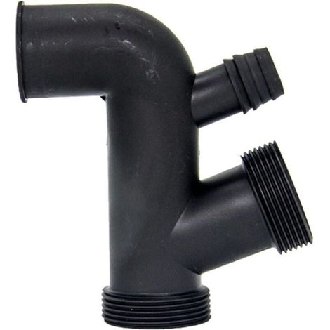 Accessoires pour broyeur à déchets de cuisine Tuyau de vidange d'évier Tuyau de vidange d'égout Broyeur à déchets alimentaires Coude d'eau à trois voies Tuyau de raccordement de vidange de broyeur à a (1/5)