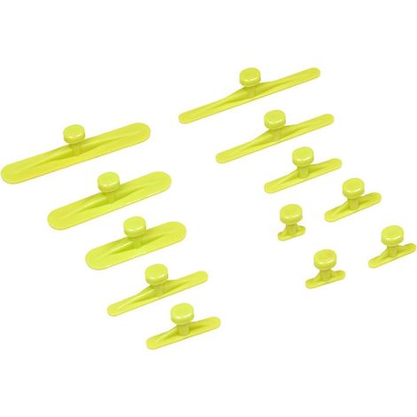 Kit de 30 languettes épaisses pour débosselage sans Peinture (PDR), Outil de réparation de carrosserie Automobile (extracteur et Marteau à inertie) (1/5)
