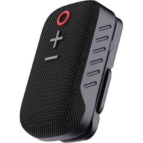 Dieser tragbare Mini-Bluetooth-Lautsprecher mit Magneten und Rückenclip eignet sich perfekt zum Joggen im Freien.