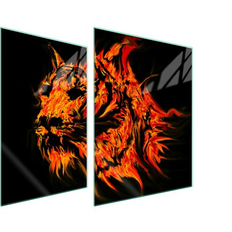 PLACA PROTECTORA DE VIDRIO PARA ESTUFA 70x52 TIGER (1/5)