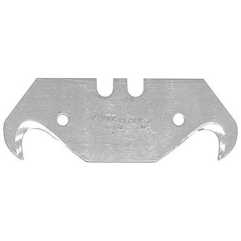 Lame crochet standard 50.7x18.7x0.65mm Paquet a 10 pièces LUTZ BLADES