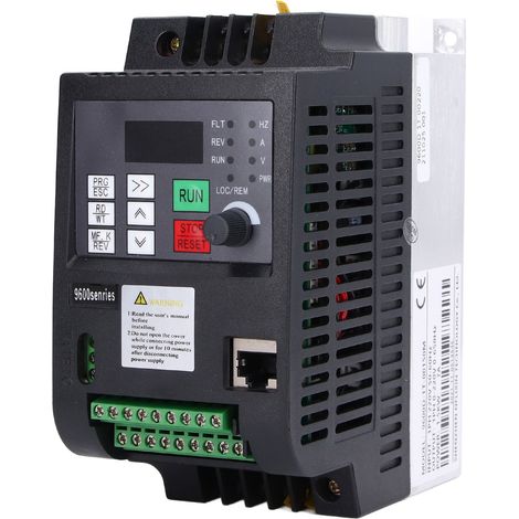NFLIXIN Variateur de fréquence 1PH VFD 1 entrée sortie 220 V 1,5 KW Convertisseur de moteur 9600D‑1T‑00150M (1/5)