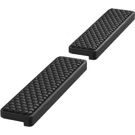 Lot de 2 coudières de bureau en forme de L, antidérapantes et ergonomiques, en mousse à mémoire de forme, pour un confort optimal au bureau et à la maison. Rembourrage confortable pour les coudes et l (1/5)