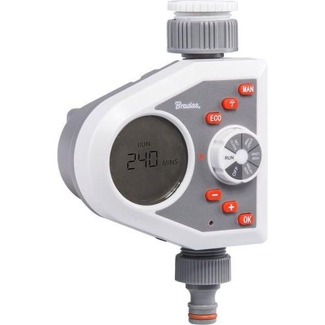 Programmateur d’arrosage électronique 1 voie Bradas WL-3133