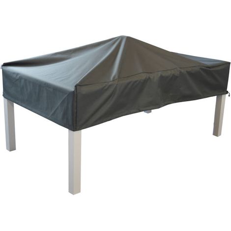 PROLOISIRS Housse pour table 160x90 cm - Gris