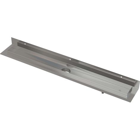 Alca Canaletas de desagüe - Plato de ducha mural modular 75 cm, acero inoxidable APZ23-750 (1/3)