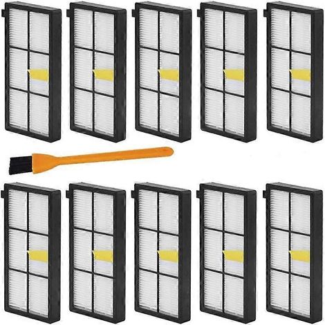Lot de 11 filtres HEPA de rechange pour aspirateur iRobot Roomba 960, 800, 870, 871, 880, 980 et 981. (1/5)