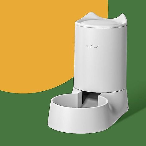 CREA Pet Cat Automatic Feeder Dog Multi-function Anti-knock Cat And Dog Combination Feeding Dog Bowl (1/3)