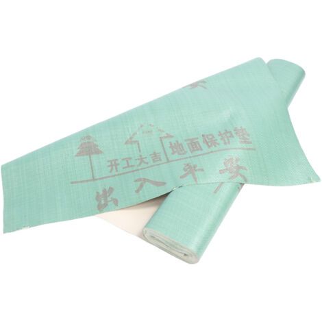 QORVA- Film de Protection de Surface EVA antidérapant, imperméable et respirant, pour la rénovation de la Construction, 1X30m (1/5)
