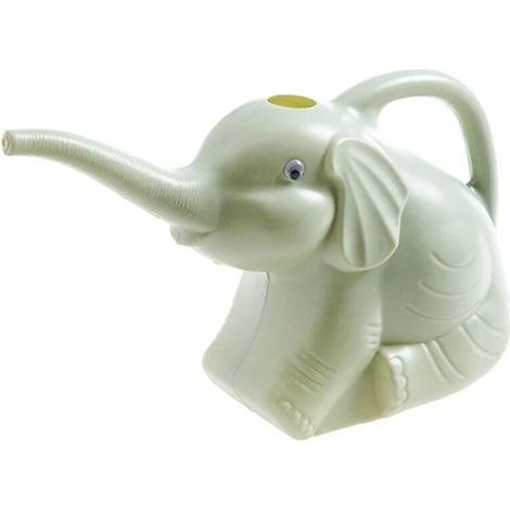 Arrosoir mignon en plastique en forme d'éléphant - Accessoires de jardinage pour l'arrosage des plantes d'extérieur - Matériel de jardinage (1/5)