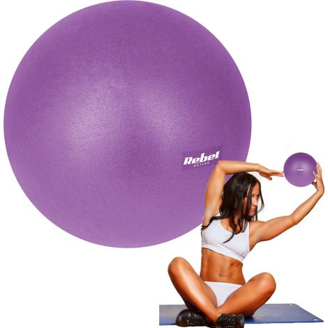 Mini-Pilatesball für die Rehabilitation, 25 cm, Rebel (1/5)