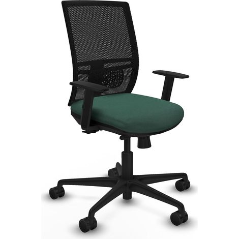 Silla de oficina piqueras y crespo Yunquera negro soporte 120 kg (1/2)