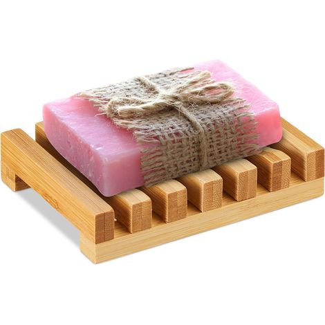 Portasapone in bambu