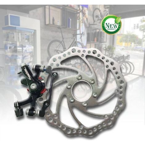 Trade Shop - SET FRENCH A DISCO 16 CM MIT MECCANISCHEN PINZA FÜR BICICLETTA RICAMBI ZX-9918 - (1/3)