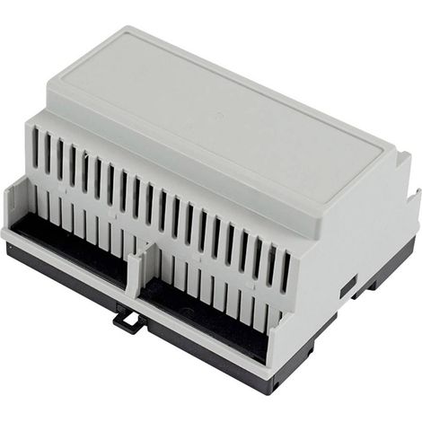 Hammond Electronics Contenitore da guida DIN 90 x 105 x 58 Policarbonato Grigio luminescente 1 pz.