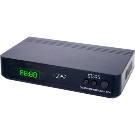 i-ZAP T395 Terrestre HD Negro