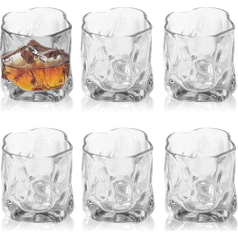 Lot de 6 Verres à Whisky Origami 200 ml