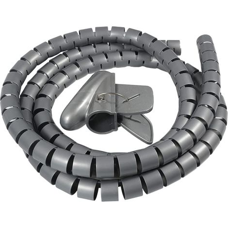 10mm Gaine Spirale Gaine Câble Flexible Fil Rangement Câble Spirale (1/5)