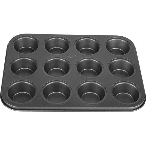 Professionelles 12er-Muffinblech mit Antihaftbeschichtung (1/4)