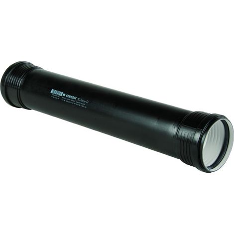 TUBO 2 BICCHIERI INNESTO SILENT ø110 MT 1   GEBERIT
