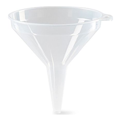 EMBUDO PLASTICO 21 CM TRANSPARENTE PLASTICFORTE