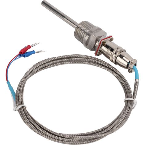 Sonde de température WZP-270 PT100 en acier inoxydable : haute précision, réponse rapide, adaptée aux applications industrielles.