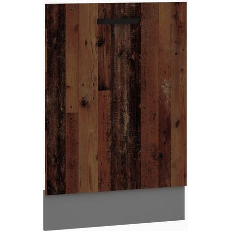 Frontblende vollintegrierten Geschirrspüler 60 cm Küche OLD STYLE Old Wood Optik (1/4)