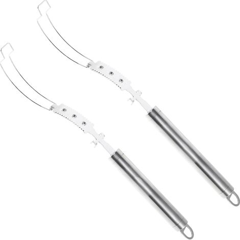 Loquet de Porte Armoire Transparent Vis, Clips de Façade D'armoire pour Réparation, Kit 10 Pièces, Pièces de Rechange pour Portes de Placards, Usage la Cuisine et Bureau (1/5)