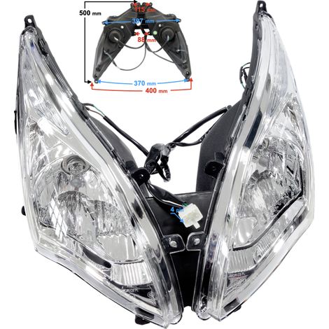 Faro delantero Falcon 50/125 2 E4 E5 (1/3)