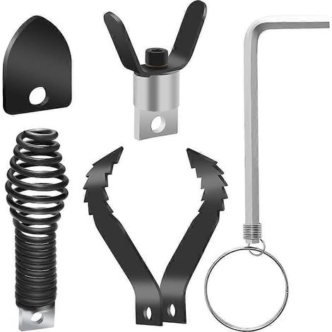 1 ensemble d'accessoires de perçage pour le nettoyage des canalisations, pour une utilisation pratique dans l'entretien, la réparation et le bricolage.-AquaForge (1/5)