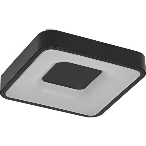 OSRAM ORBIS Piana Plafonnier LED 290mm, 16W, 3000K blanc chaud, Click-DIM, Noir, Métal, IP20