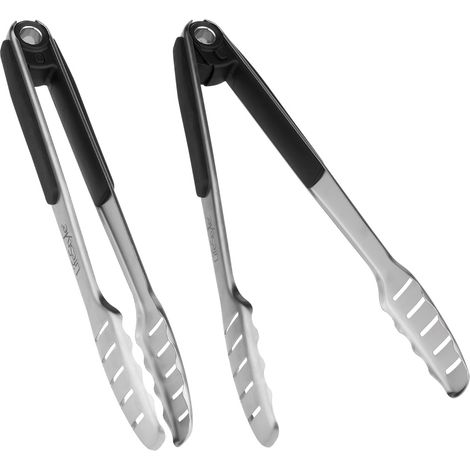 LIFESTYLE pinza barbacoa  extra fuerte 34 cm 1324 , Pinza barbacoa extra fuerte 34cm 1324Marca LifestylePinza barbacoa fabricada en acero inoxidableMedidas 34 cmIde