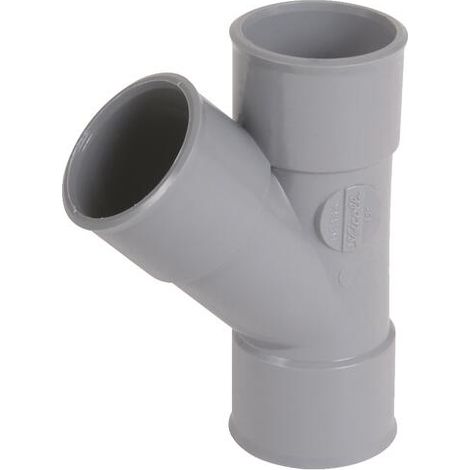 Culotte PVC 45° FF 75 Nicoll -NF-
