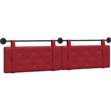 Maison Exclusive - Tête de lit suspendue Bordeaux Simili cuir