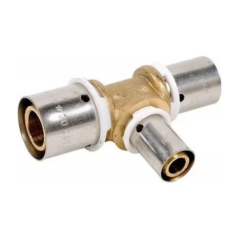 Serti Press RT201216 - PER connection to crimp reduced unequal tee Ø20-12-16