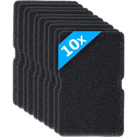 Kit 10 Pezzi Filtro Spugna Evaporatore a Magliatura Larga, Compatibile con Asciugatrice Beko, Dimensioni: 150x240 (mm) Per Modelli: UDH TKF GTN DPY DPU (1/5)