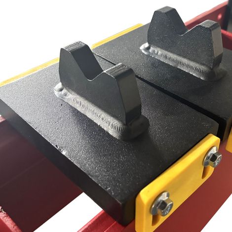 Hydraulische presse awtools 30 tonnen schwarz mit manometer (1/2)