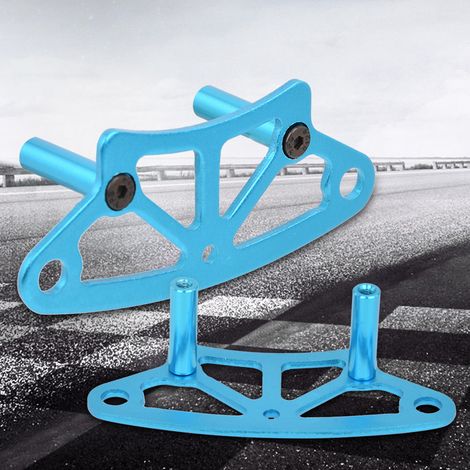 Pare-chocs avant en aluminium pour Redcat STR - Pièces détachées voiture RC 1/10 (Bleu) (1/5)