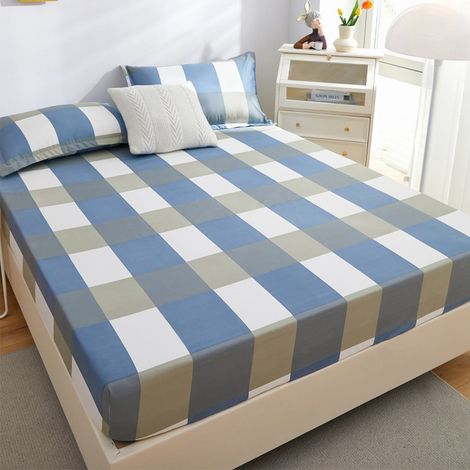 Draps pour chambres étudiantes - Draps de luxe pour hôtels - Draps extra doux - Faciles à installer - Draps (1/5)