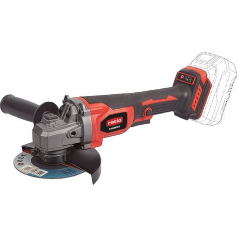 RATIO 7994X449 - Amoladora angular batería RATIO ProSeries XF20-A